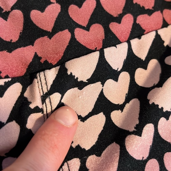 Lularoe | Little Girl Valentine’s Leggings S/M - Picture 5 of 10